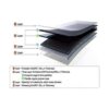 NewC Protector de pantalla de cristal compatible con