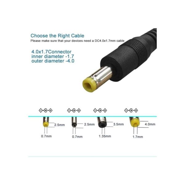 3 paquetes de cable de alimentación USB 2.0 A macho a CC_4