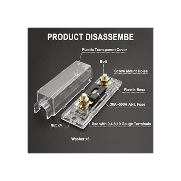 Baomain ANL40A Fusible ANL de protección eléctrica de 40_5