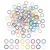 PH PandaHall Anillos de salto de colores 160 piezas de 16