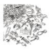 3.53 oz Artesanía Suministros Antiguos de Plata Médica