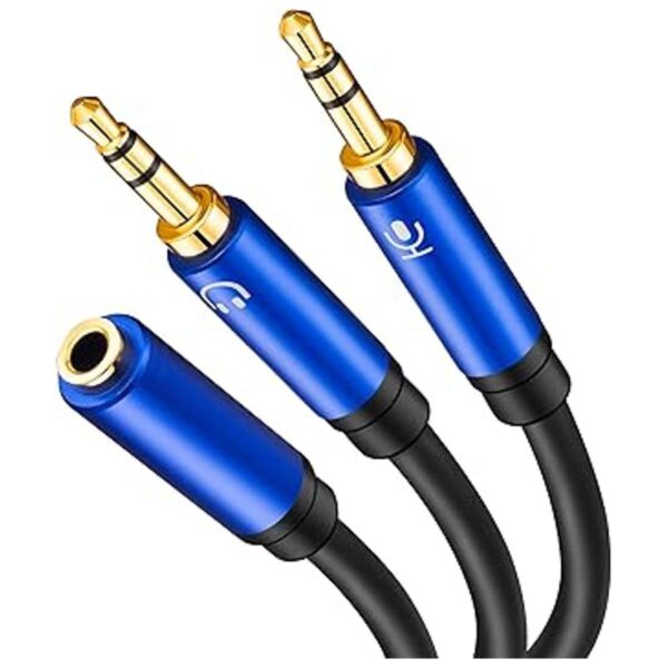 Divisor de auriculares divisor QY para computadora de_2