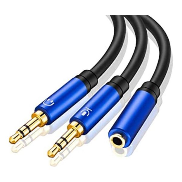 Divisor de auriculares divisor QY para computadora de_1
