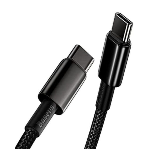 Cable USB C Baseus 100 W PD 5A QC 4.0 de carga rápida USB_1
