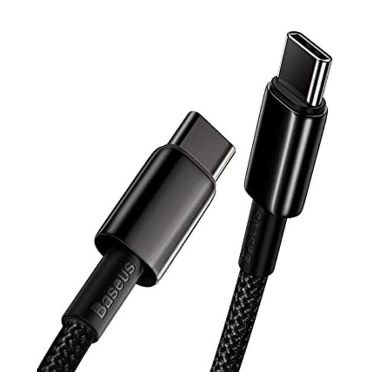 Cable USB C Baseus 100 W PD 5A QC 4.0 de carga rápida USB