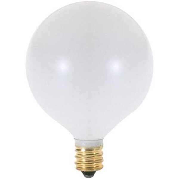 Satco S3753 120 V candelabro Base 25watt G16.5 Bombilla_1
