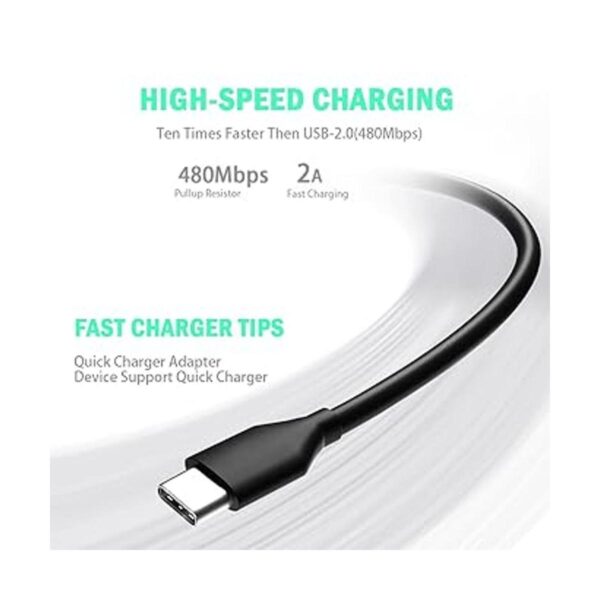 Cable USB C diseñado para tabletas Fire HD y niños de_2