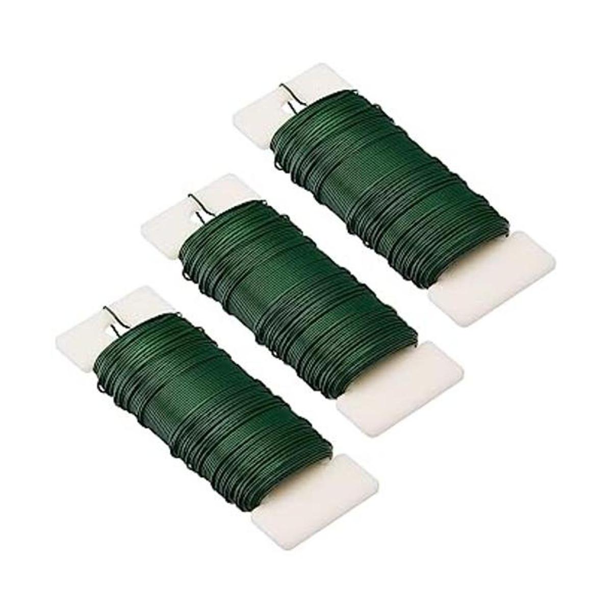 Hapeper Alambre de paleta flexible floral de calibre 22