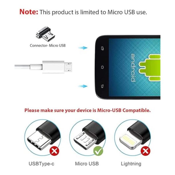Cable de sincronización Zibay micro USB para Samsung HTC_2