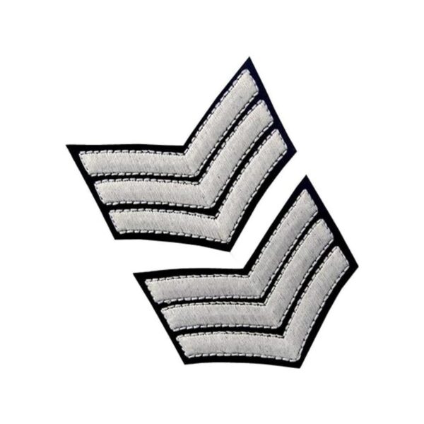 Brilla en la oscuridad militar uniforme galones sargento_4