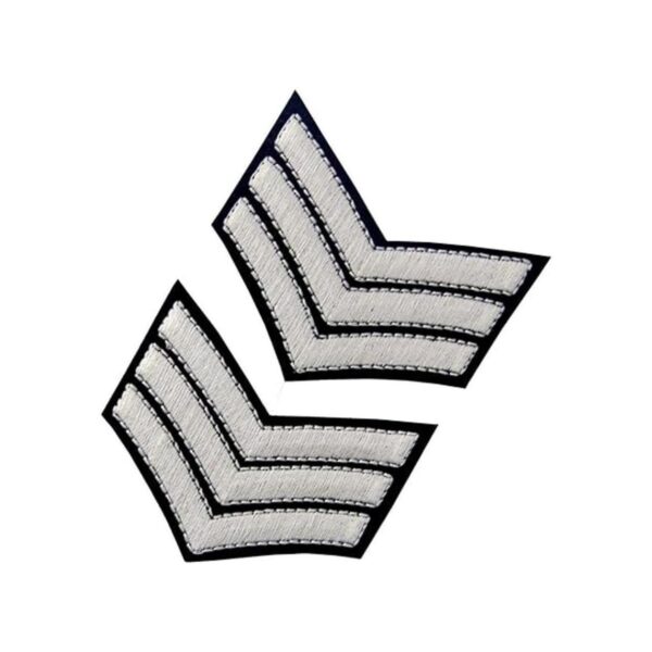 Brilla en la oscuridad militar uniforme galones sargento_5
