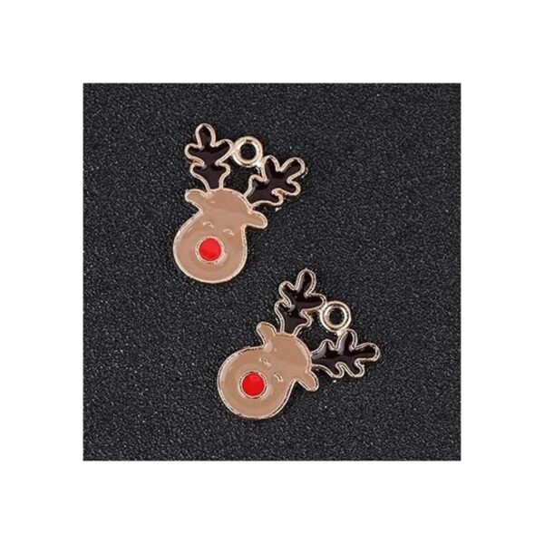 Amosfun Abalorios de Navidad para hacer joyas diseño de