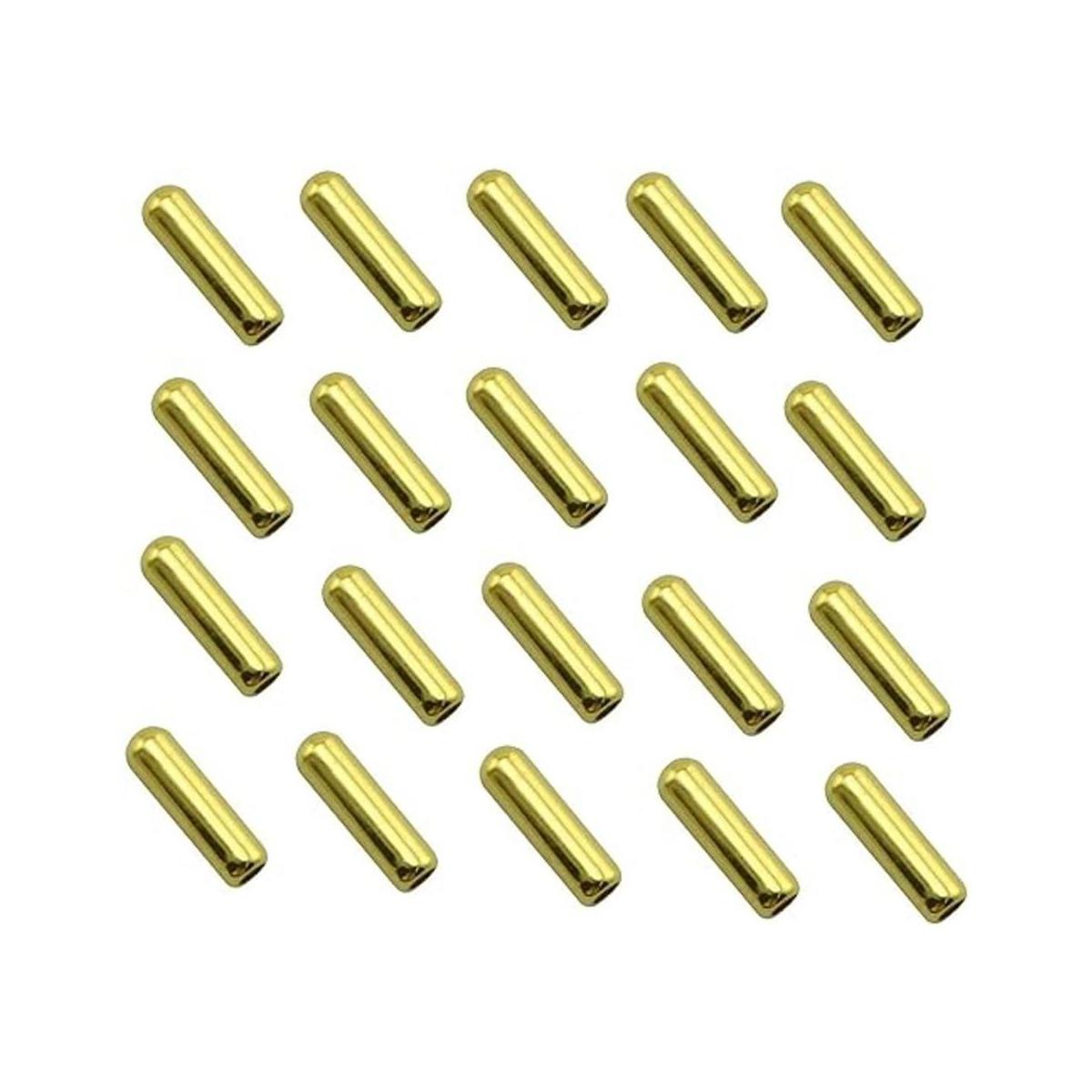 NX Garden Juego de 20 broches de latón bañado en oro de