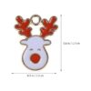 Amosfun Abalorios de Navidad para hacer joyas diseño de