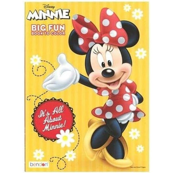 Minnie Mouse 96 PG libro para colorear_1