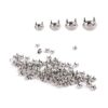 haworths 100pcs 7 mm color plateado envejecido Ronda Dome