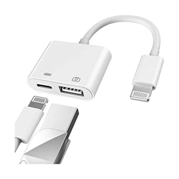 Adaptador Lightning macho a USB hembra con certificación_1