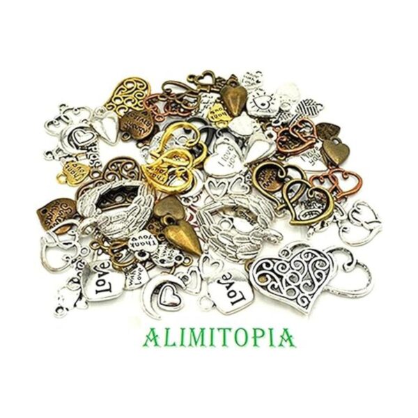 Kit de abalorios con encanto para colgar