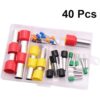 Artibetter Juego de 40 moldes redondos para arcilla