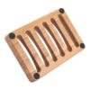 AmazerBath Jabonera de bambú paquete de 2 jaboneras para_4