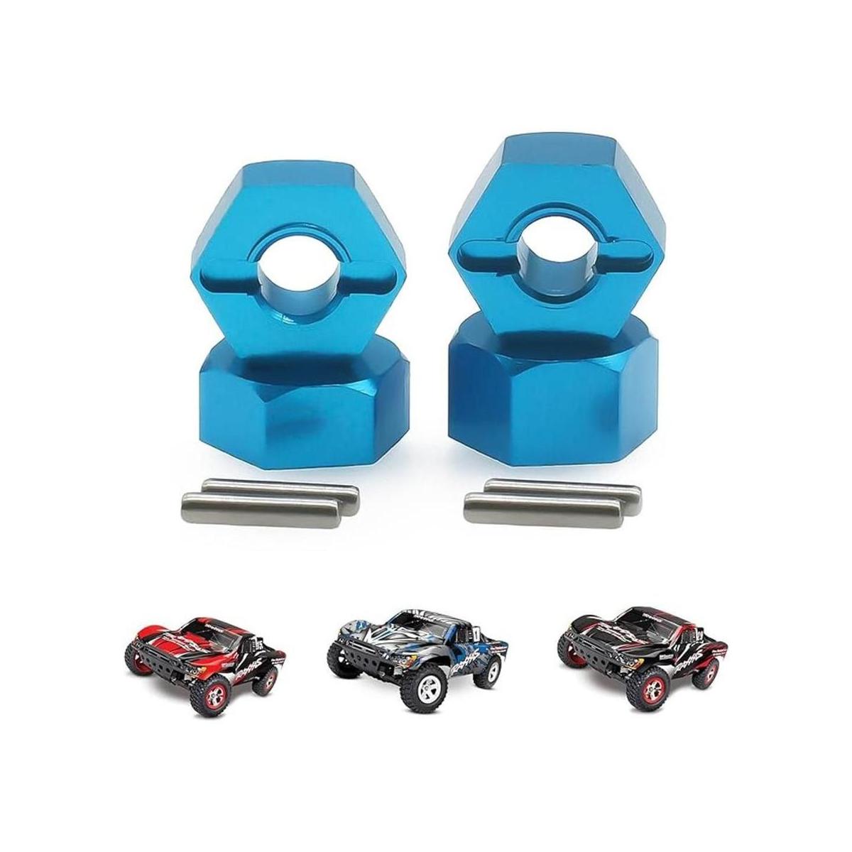 RCAWD Ruedas hexagonales de 0.472 in con pasadores de