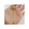Eoutstanding 20Pack de broche de hoja de metal redondo_5