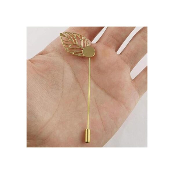 Eoutstanding 20Pack de broche de hoja de metal redondo_5