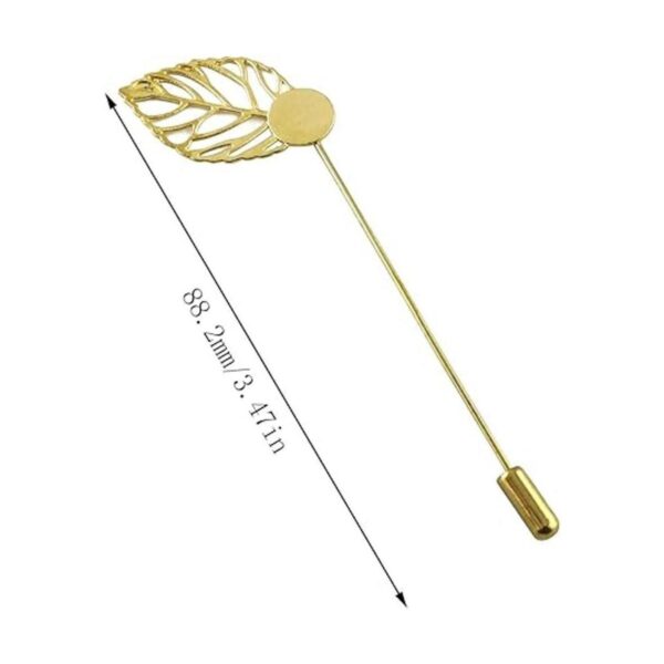 Eoutstanding 20Pack de broche de hoja de metal redondo_2