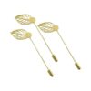 Eoutstanding 20Pack de broche de hoja de metal redondo_3