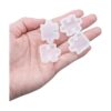 5 unidsset rompecabezas pieza silicona resina moldes