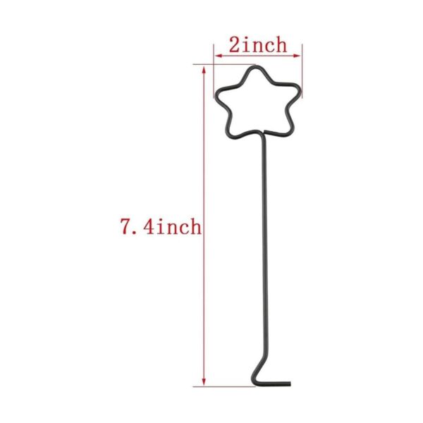 HJ Garden 2PCS Star Wick DipperSnuffer Star Candle Hook_2