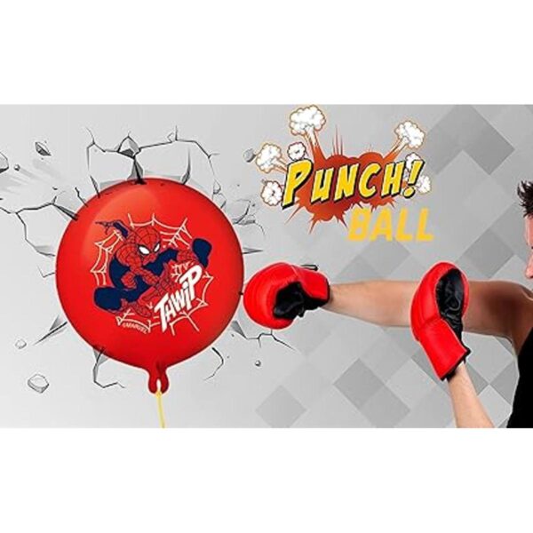 Marvel Avengers Globo de boxeo 2 paquetes con 4 bolas de_5