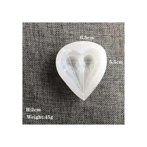 ResinPro Juego de 2 moldes de resina de silicona con