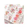 Alideco 120pcs Scrapbook Stickers Set Flowers Plants