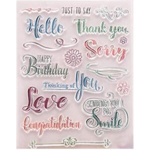 Tarjetas de felicitación de feliz cumpleaños con texto en_1
