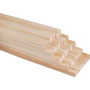 30 varillas cuadradas de madera de 18 x 12 pulgadas_1