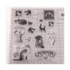 Furry Cats Meow Pet Sello de goma transparente para álbum_2
