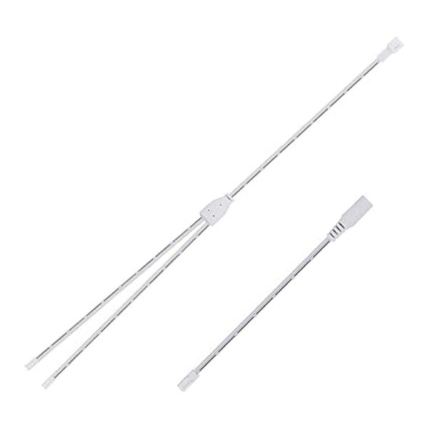 Litever Adaptador de conector DC5521L822 y divisor de_2