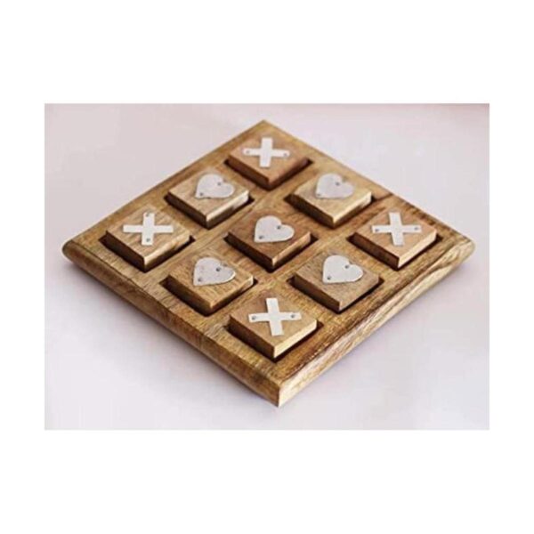 S.B Arts Juego de madera Tic Tac Toe para niños_1