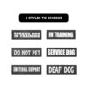 Dog PatchesCoolrunner Reflective Dog Patches with Hook