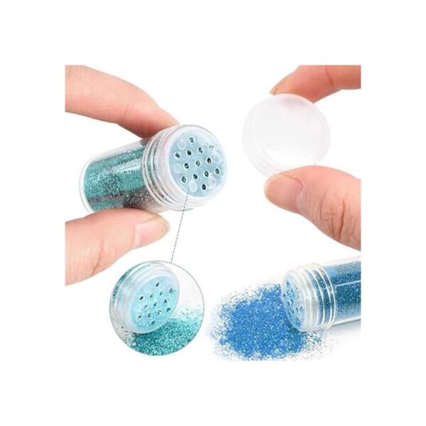 Brillantina extra fina juego de 24 colores para el cuerpo