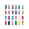 Brillantina extra fina juego de 24 colores para el cuerpo