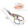 BIHRTC Tijeras de pájaro de cigeña tijeras de coser
