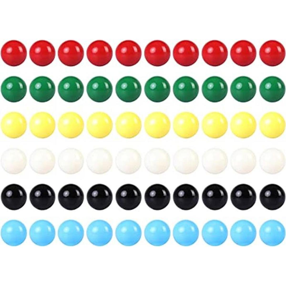 Laviesto Juego de canicas de repuesto de juego de 60