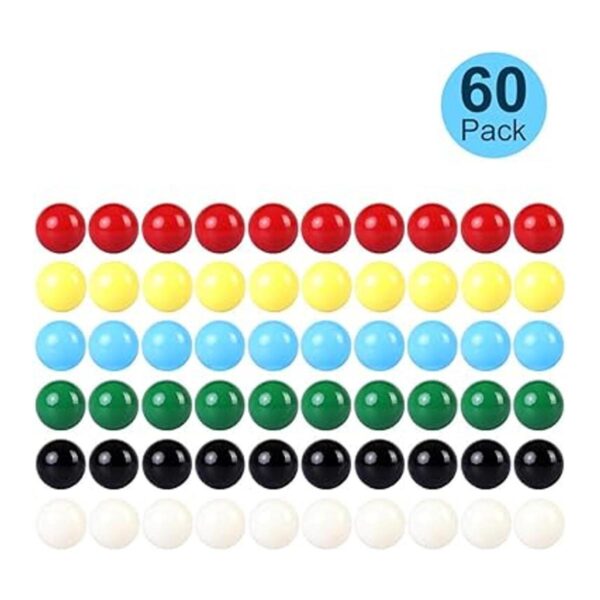 Laviesto Juego de canicas de repuesto de juego de 60_3
