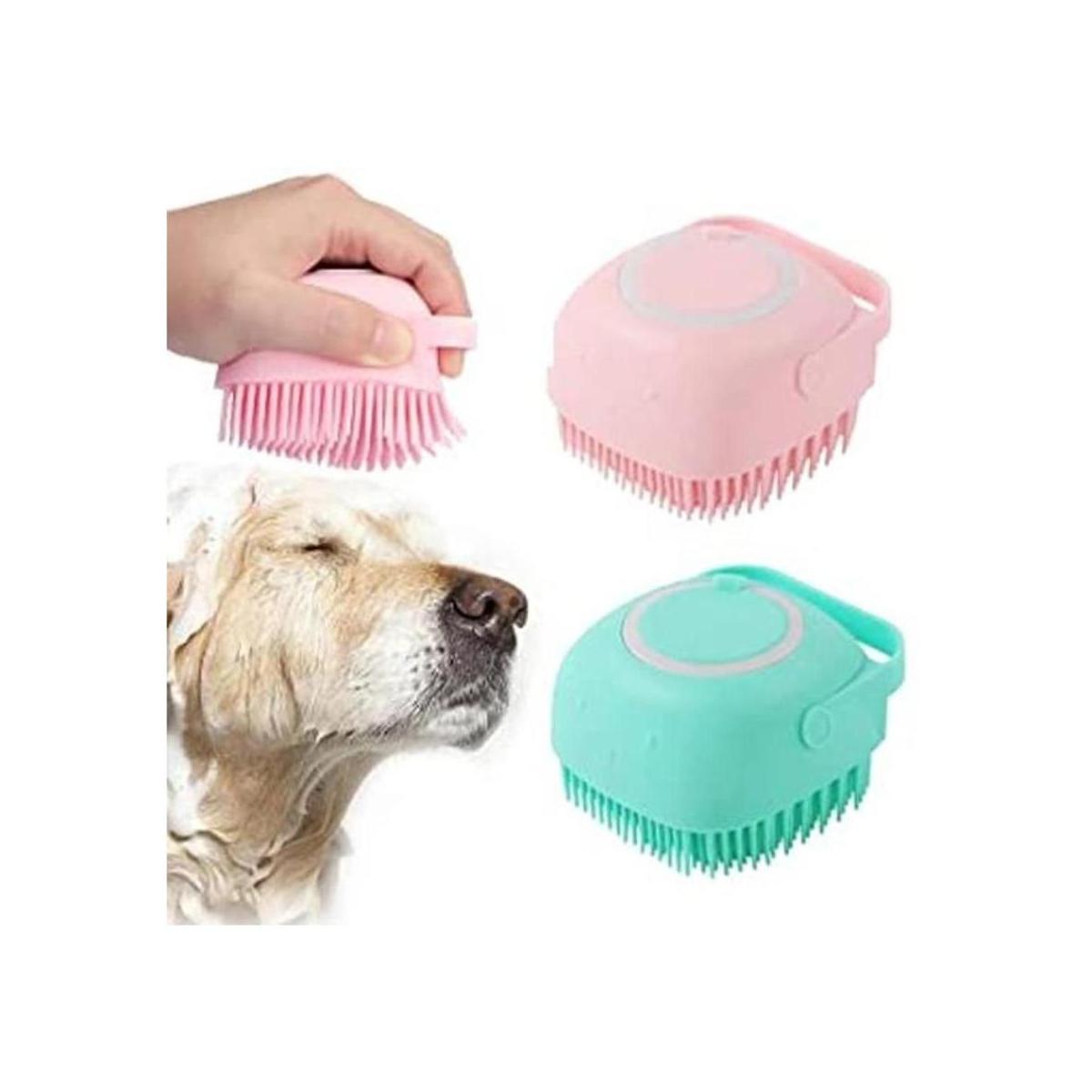 Cepillo de baño para perros cepillo de aseo de mascotas
