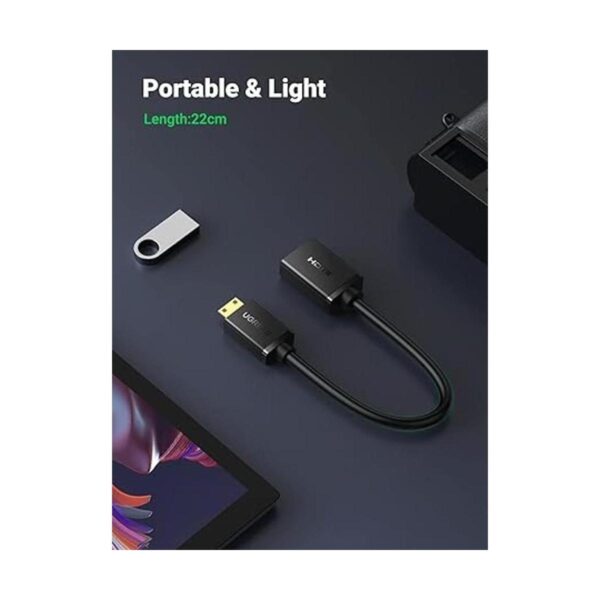 UGREEN Mini adaptador HDMI mini HDMI a HDMI hembra cable_6