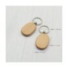 BTYONON 12 llaveros de madera en blanco personalizados EDC_2