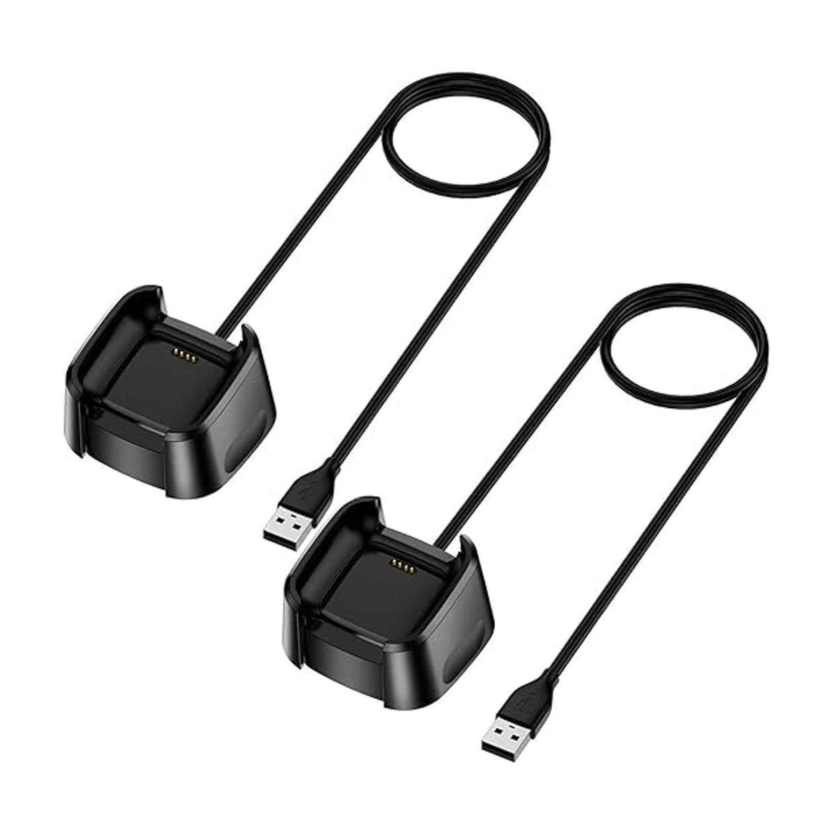 QIBOX Cargador compatible con Fitbit Versa 2 no para