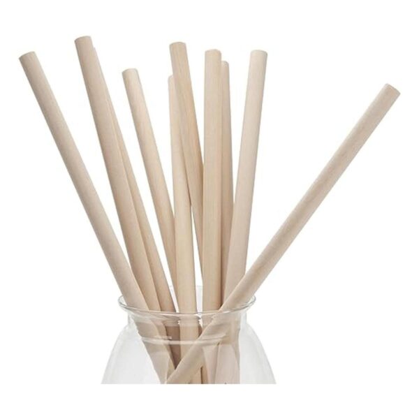 Tacos de madera Dods 10 varillas redondas de madera de